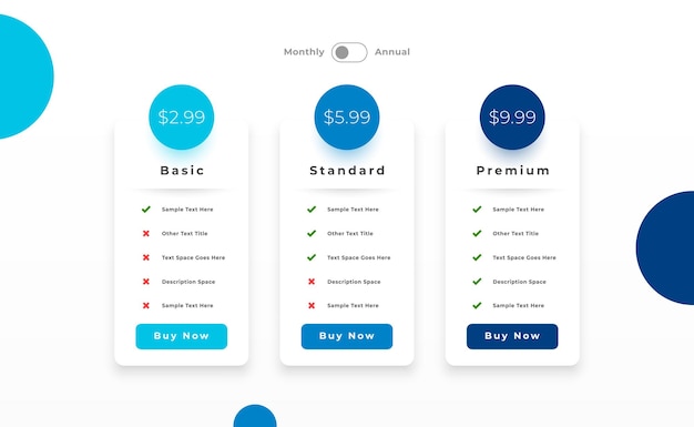 Vector 3 option pricing checklist template for web application