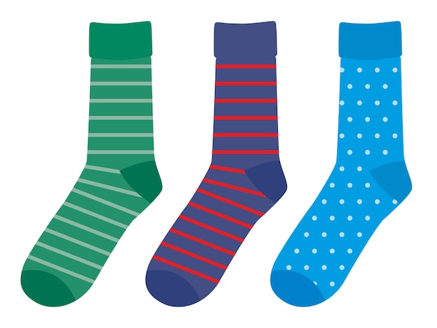 3 pairs of socks for men