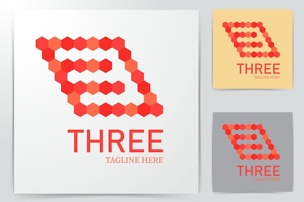 3 th anniversary logotype design three years anniversary celebration logo twist infinity