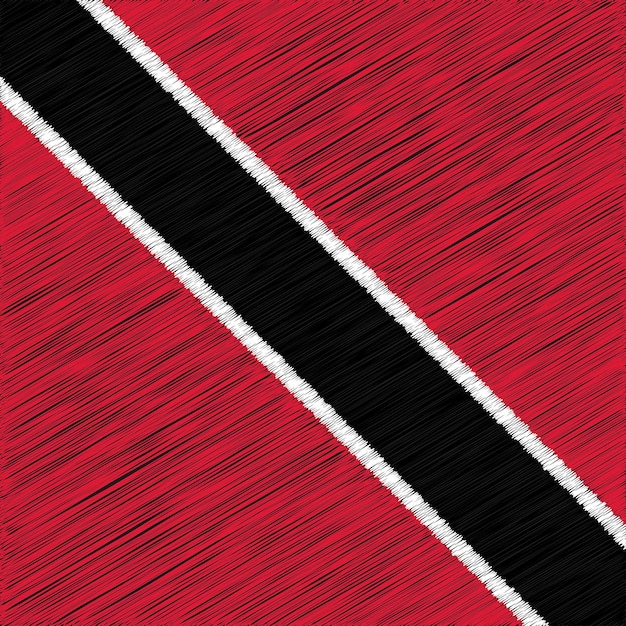 31 August Trinidad and Tobago Independence Day Flag Design