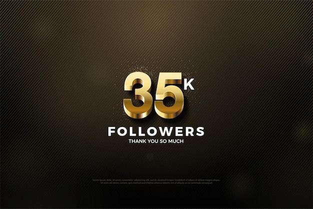 35k followers with realistic gold numbers.