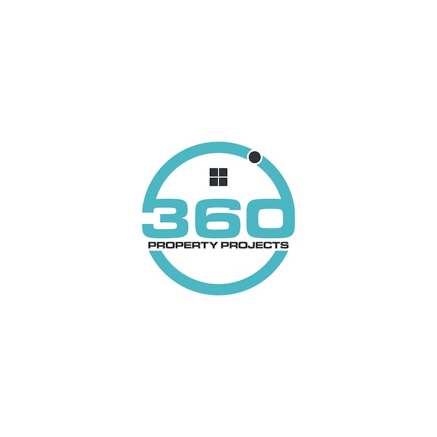 360 home logo design