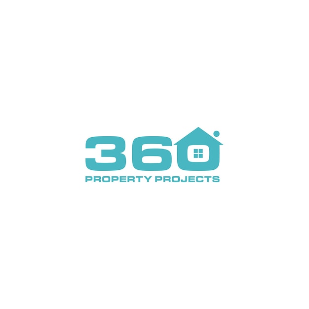 360 home logo design