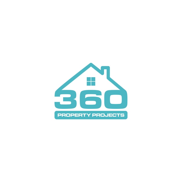 360 home logo design