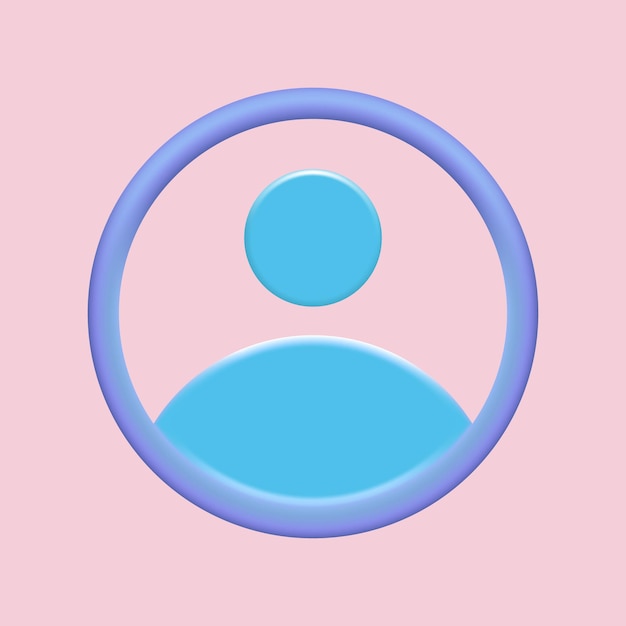 3D Avatar Icon