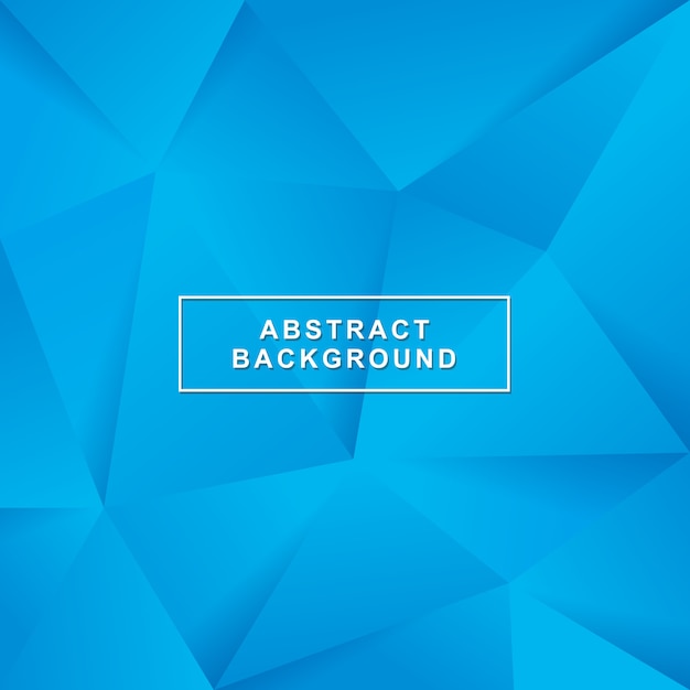 3D blue vector background