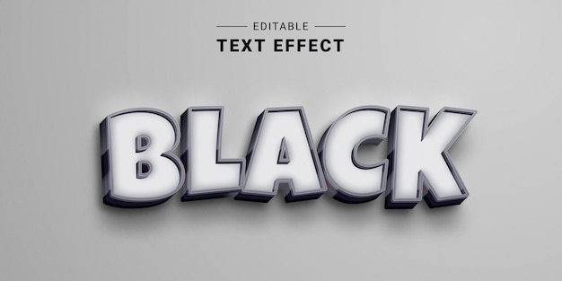 3D Cartoon Text Effect