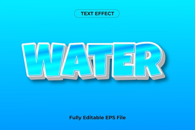 3D Editable Text Effect Design