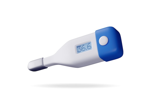 3d electronic thermometer for measuring