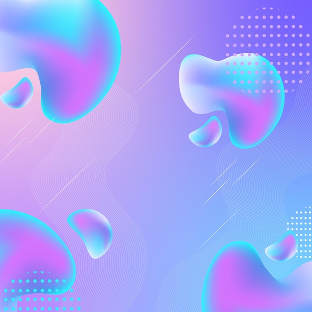 3d fluid background design