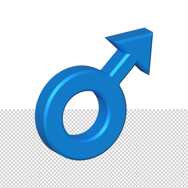 3d gender symbol