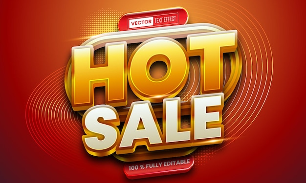 3d Hot sale 3d editable text effect