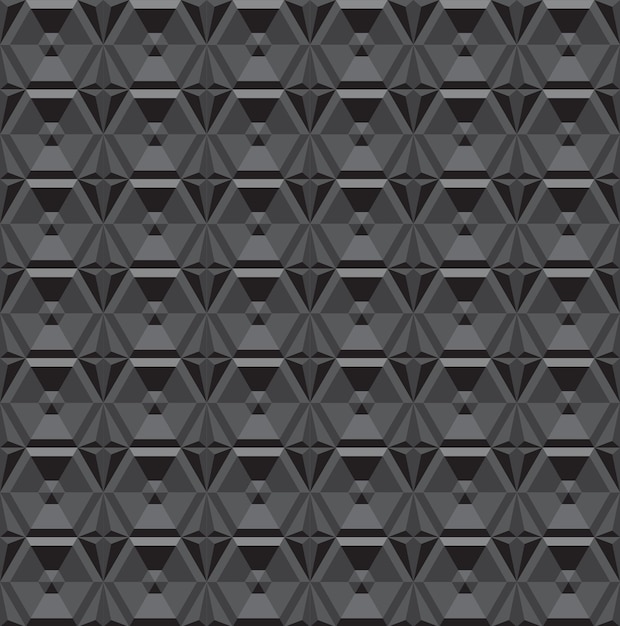 Vector 3d industrial seamless pattern