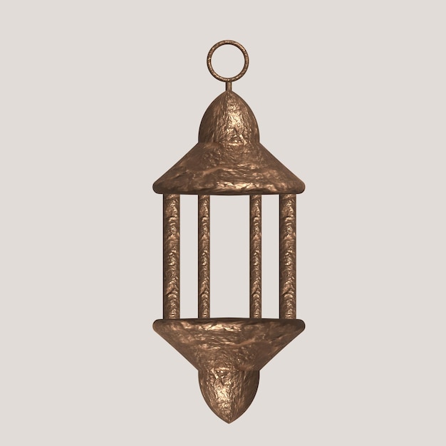 3D Lantern in Copper foil