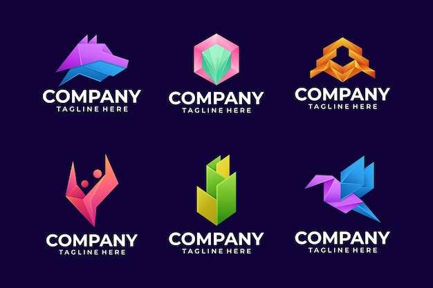 3D Logo geometric Shape