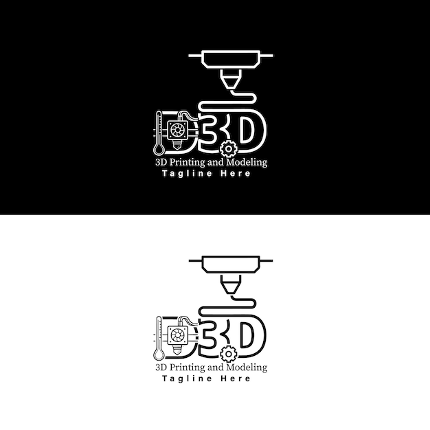 3D Printing and Modeling Logo 1