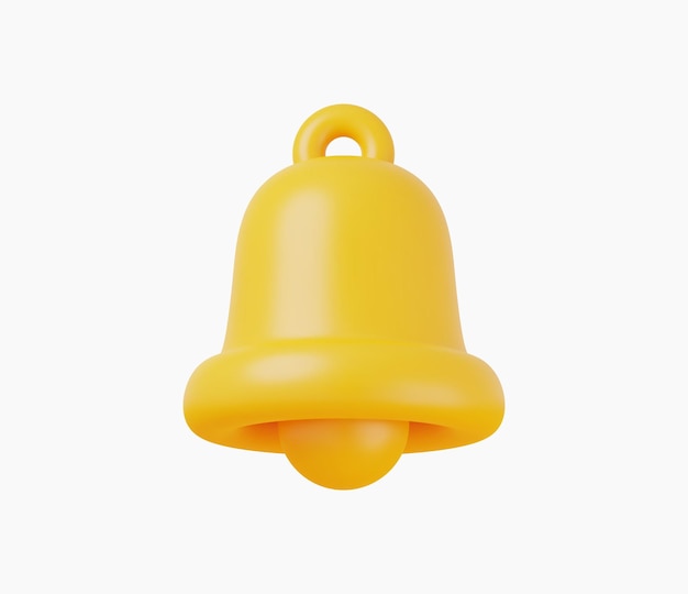 3d Realistic Bell vector illustration