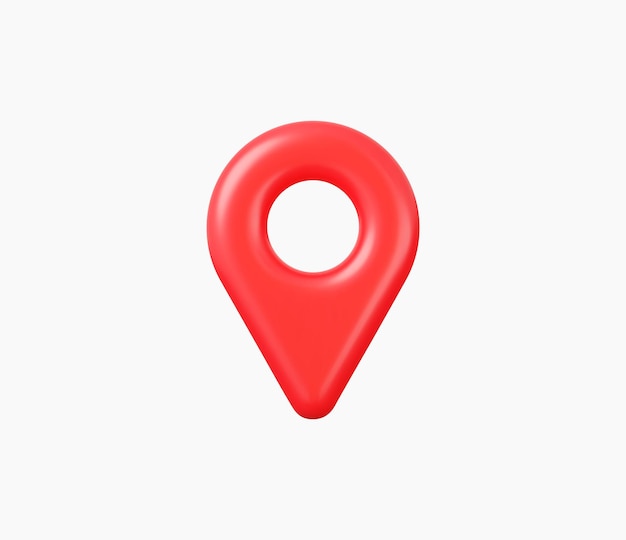 3d Realistic Location map pin GPS pointer markers vector illustration