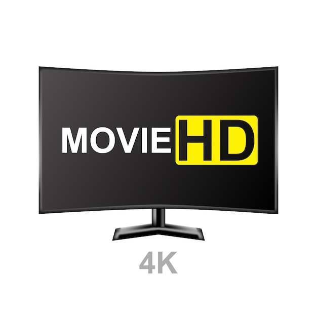 3d realistic Monitor 