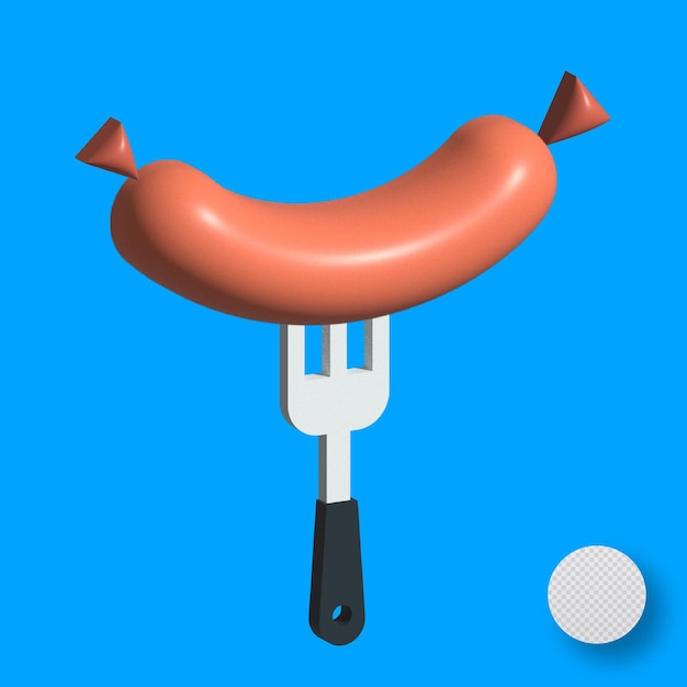 3d sausage