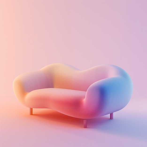 Vector 3d sofa render