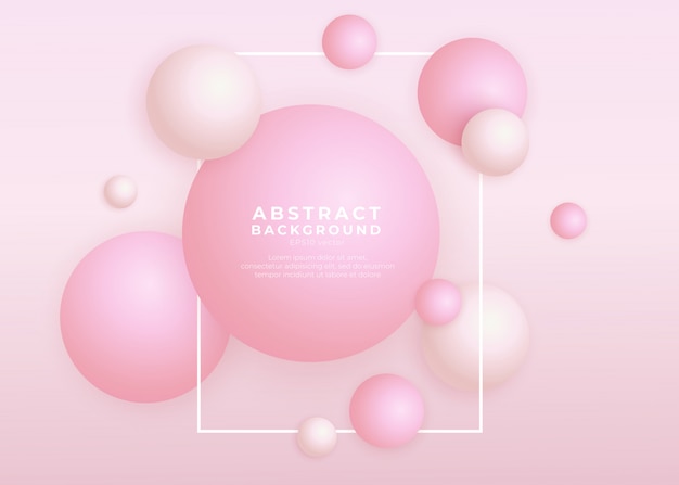 3D Sphere Background