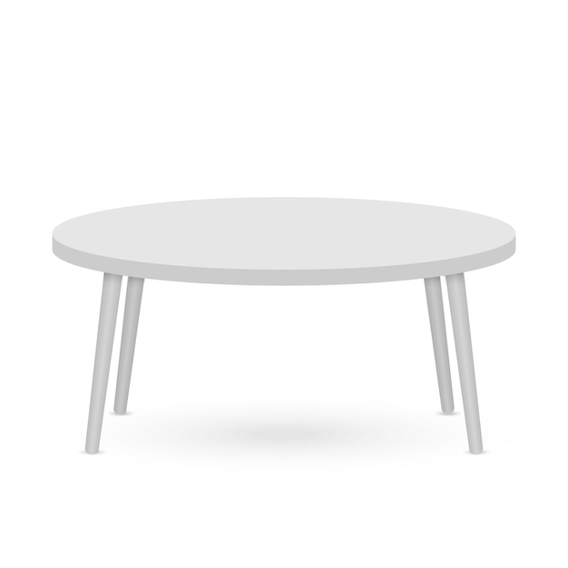 3d Table mockup. Template for Object Presentation..