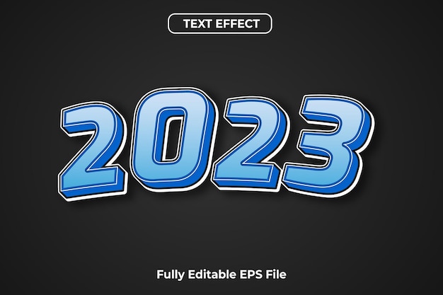 3D Text Effect Design Template with editable font