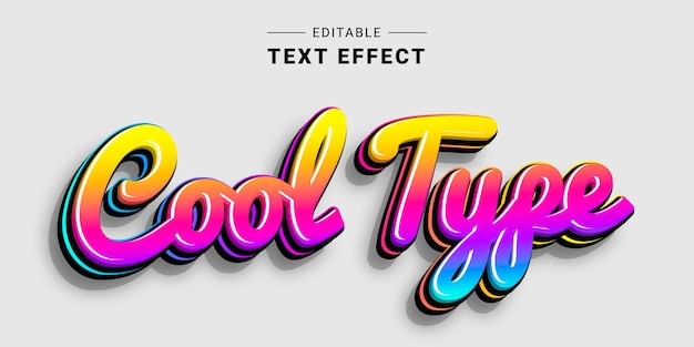 3D Text Effect is an amazing text effect that will make your designs more attractive. Easy for use, just change the text in your illustrator. Vector graphic styles shop