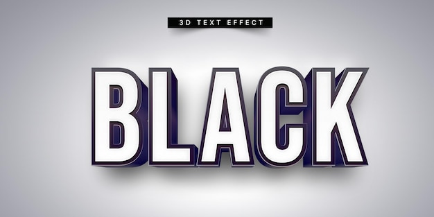 3D Text Effect mockup