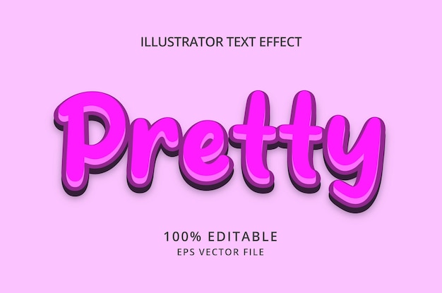 3D text Effect