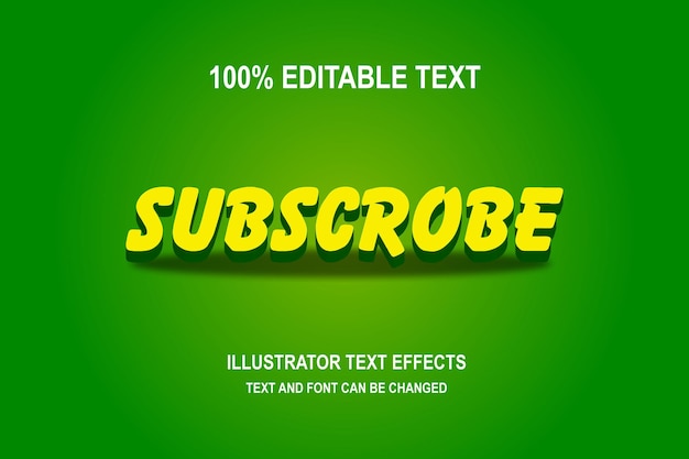 3D TEXT EFFECT