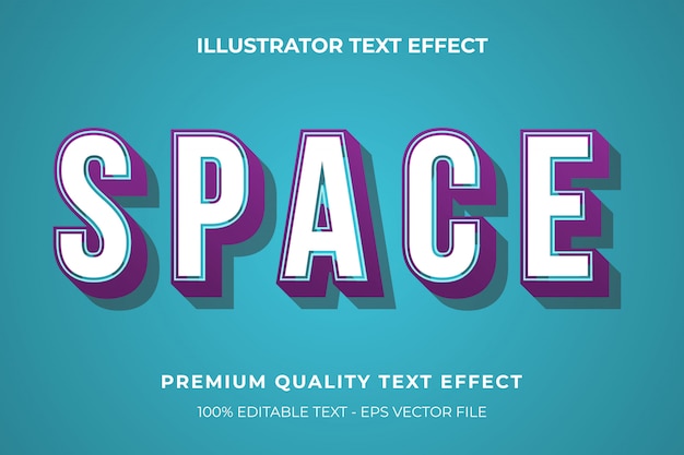 3d text style Premium 