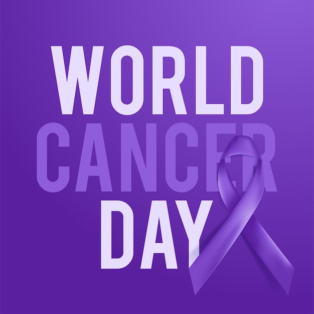 4 February World Cancer Awareness Month Campaign Background