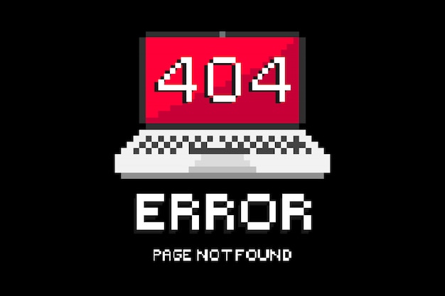 404 8 bit red