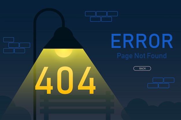 404  error page not found