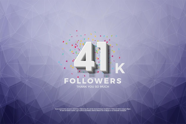 41k followers with textured backgrounds.