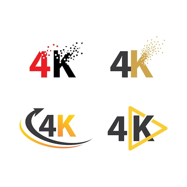 4K Ultra HD vector