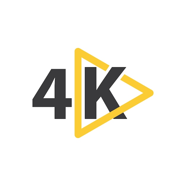 4K Ultra HD vector