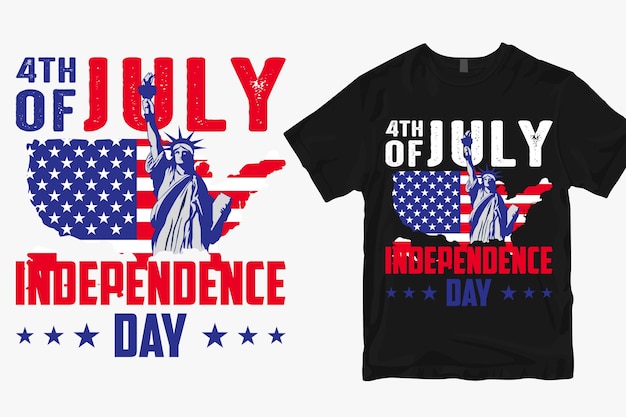 4th of July Happy independence day tshirt American flag Independence day