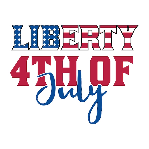 4th of July independence day t shirt design