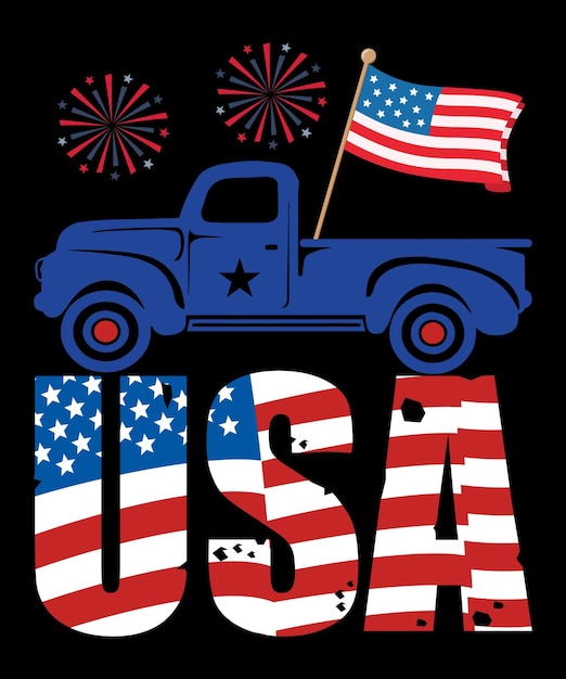 4th July Tshirt Design 4