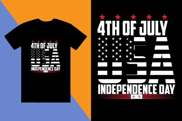 Vector 4th of july tshirt design independence tshirt design