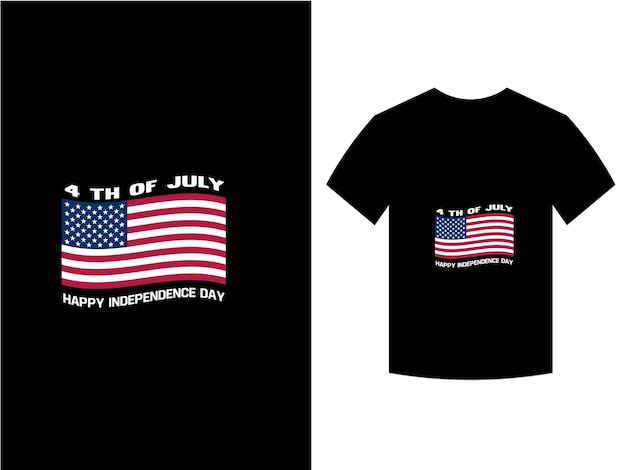 4th of july tshirt design