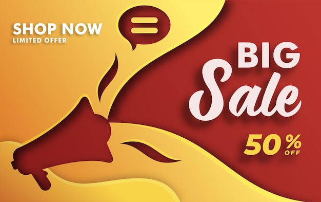 50 Big sale promotion Business vector