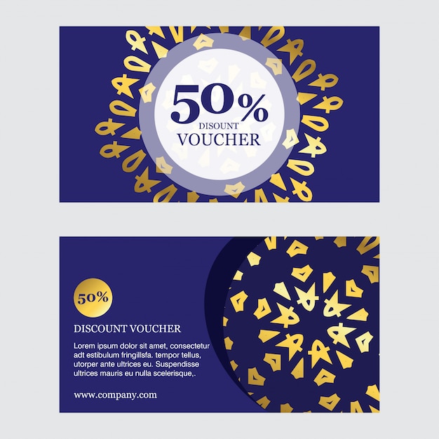 50% descount brochure design