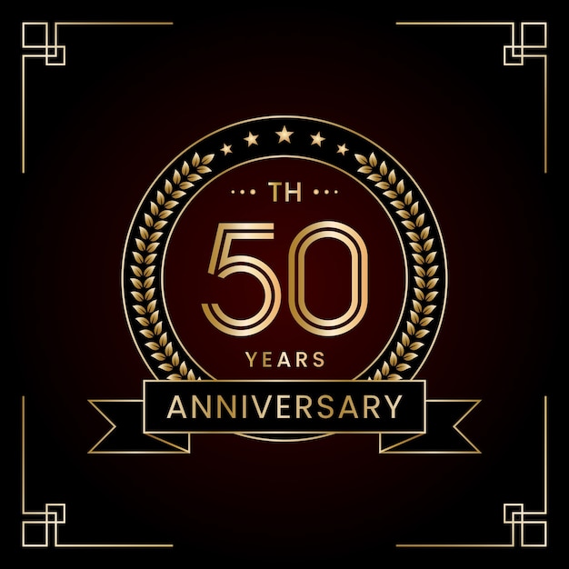 50th Anniversary Logo Design