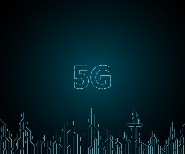 5G future wireless internet network for future cities