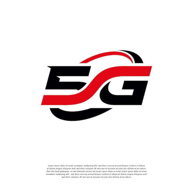 5G logo designs concept vector, 5th generation mobile network logotype. isolated vector 5G icon. high speed connection wireless systems sign