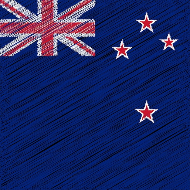 6 February New Zealand National Day Flag Design